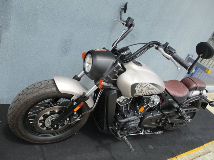 2022 INDIAN SCOUT BOBBER TWENTY SILVER