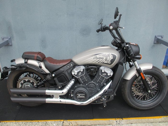 2022 INDIAN SCOUT BOBBER TWENTY SILVER