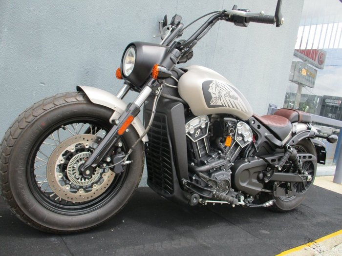 2022 INDIAN SCOUT BOBBER TWENTY SILVER