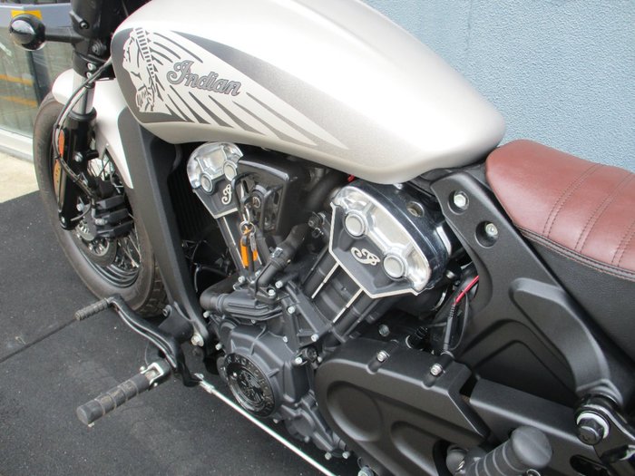 2022 INDIAN SCOUT BOBBER TWENTY SILVER