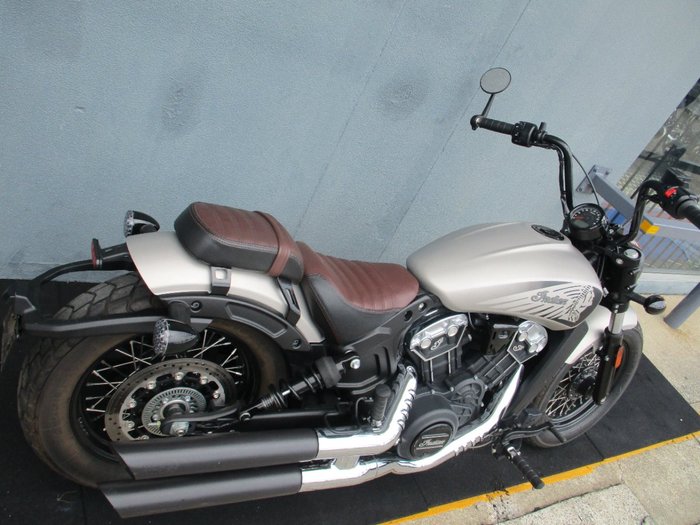 2022 INDIAN SCOUT BOBBER TWENTY SILVER
