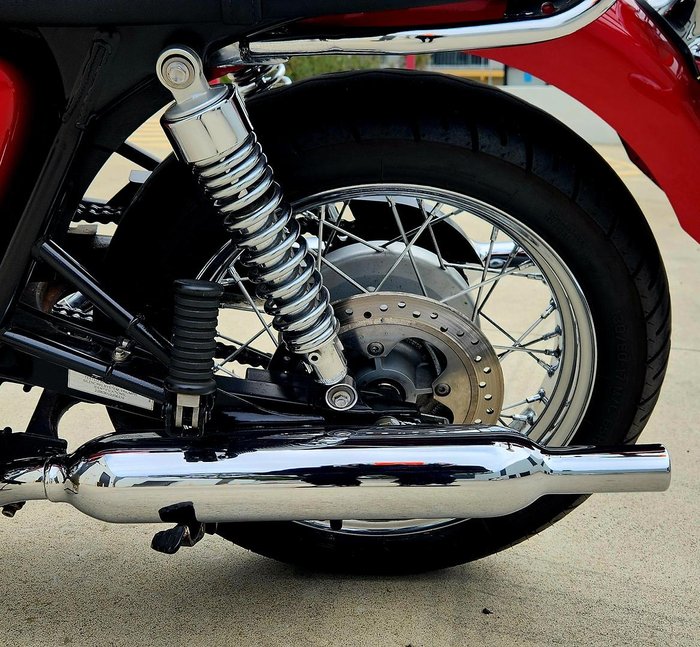 2013 Triumph Bonneville T100 (865cc) Bonneville Red