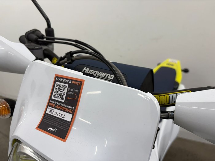 2024 Husqvarna TE150i White