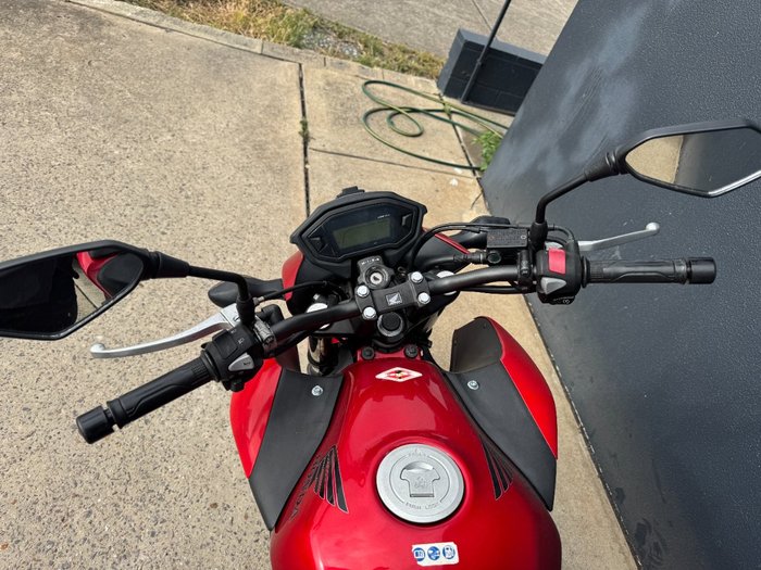 2013 Honda CB500F RED