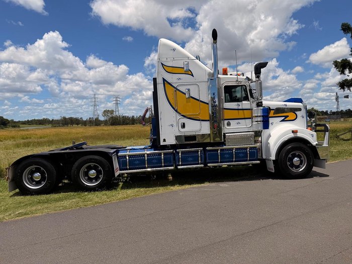 2012 Kenworth T909 NEW X15 CRATE ENGINE White