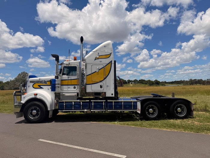 2012 Kenworth T909 NEW X15 CRATE ENGINE White