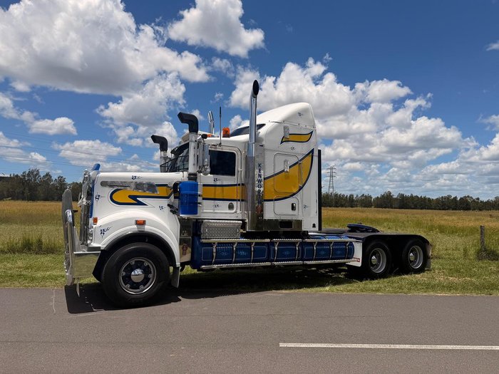 2012 Kenworth T909 NEW X15 CRATE ENGINE White