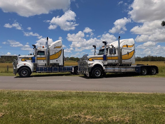 2012 Kenworth T909 NEW X15 CRATE ENGINE White