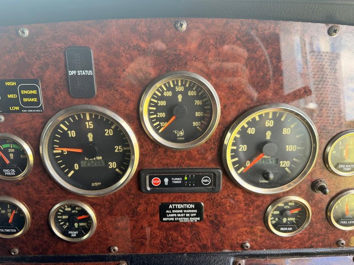 2012 Kenworth T909 NEW X15 CRATE ENGINE White