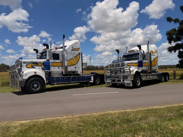 2012 Kenworth T909 NEW X15 CRATE ENGINE White