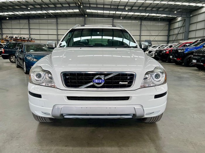 2013 Volvo XC90 R-Design MY13 4X4 On Demand Ice White