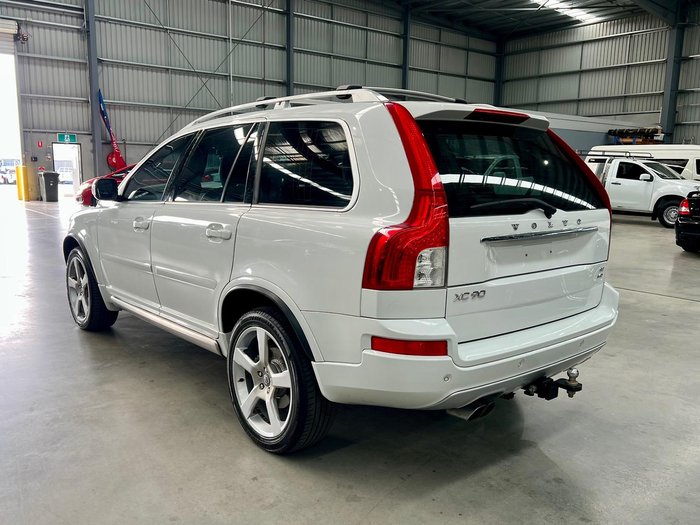 2013 Volvo XC90 R-Design MY13 4X4 On Demand Ice White
