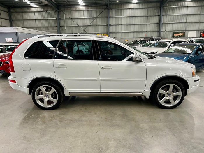 2013 Volvo XC90 R-Design MY13 4X4 On Demand Ice White