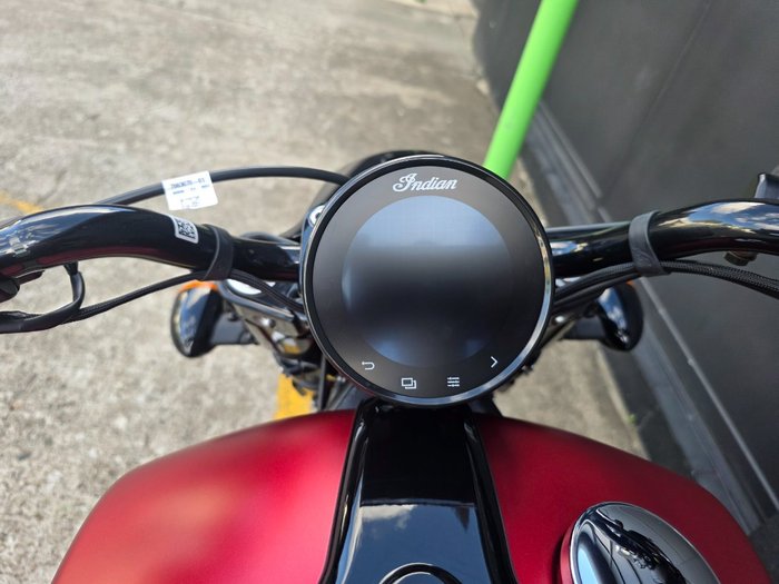 2025 Indian SCOUT BOBBER LIMITED SUNSET RED SMOKE