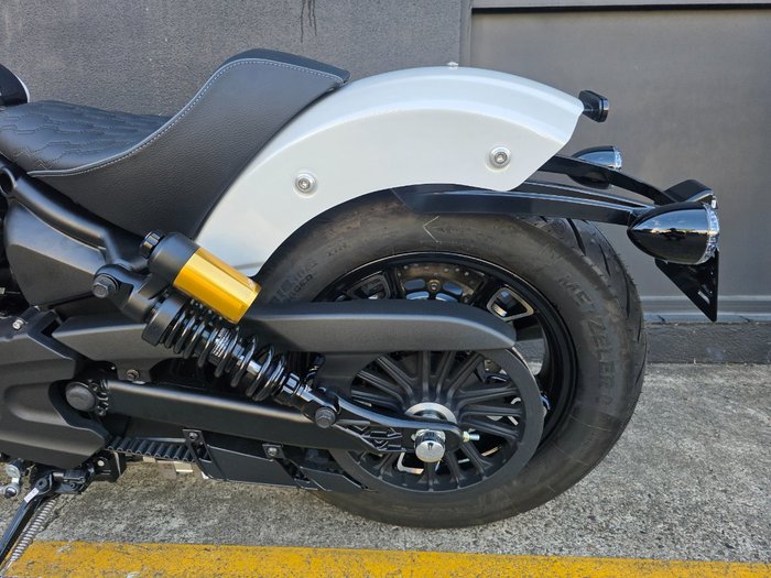 2025 Indian 2025 INDIAN 1250CC 101 SCOUT GHOST WHITE METALLIC