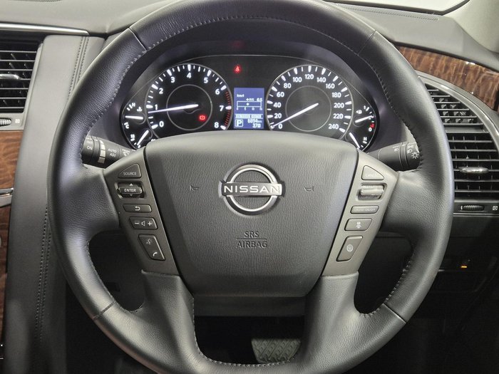 2022 Nissan Patrol Ti Y62 MY22 4X4 Dual Range Gun Metallic