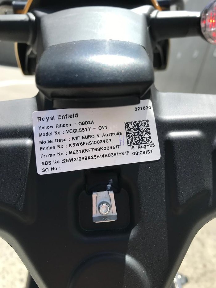 2025 Royal Enfield Guerrilla 450