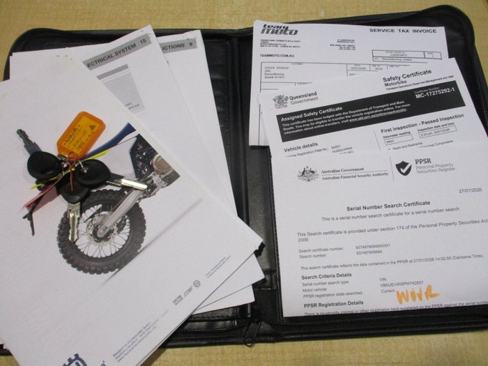 2023 HUSQVARNA 701 ENDURO White