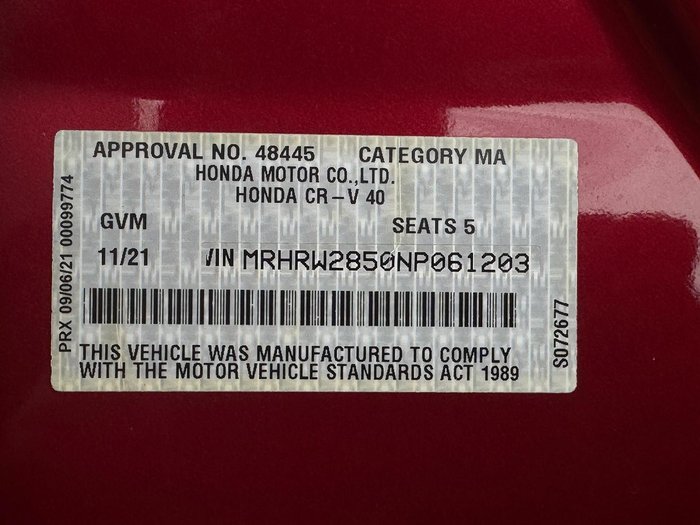 2021 Honda CR-V VTi LX AWD