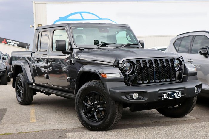 2023 Jeep Gladiator Night Eagle JT MY23 4X4 Dual Range Granite Crystal