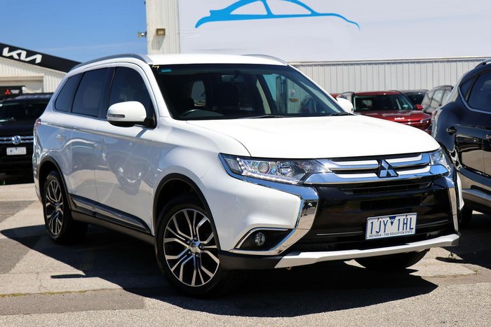 2017 Mitsubishi Outlander LS ZK MY17 White
