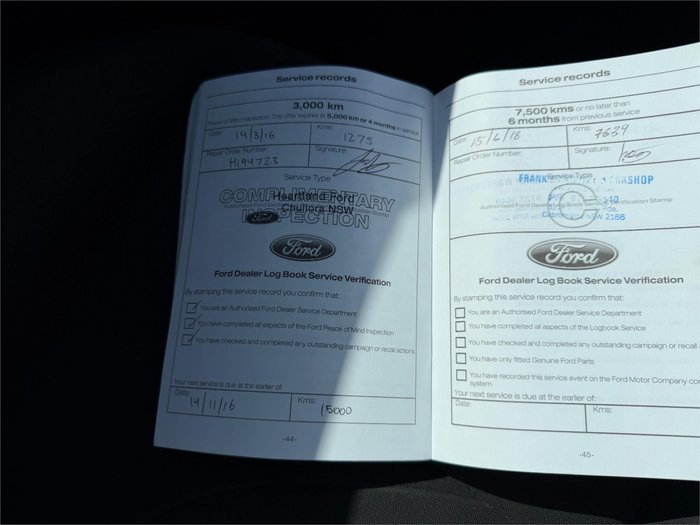 2015 FORD FIESTA TREND