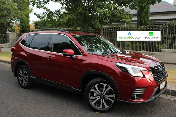 2022 Subaru Forester 2.5i Premium S5 MY22 AWD Crimson Red