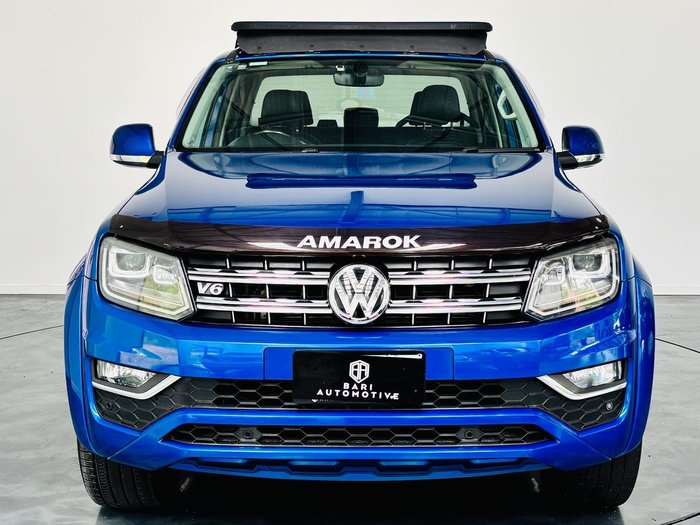 2017 Volkswagen Amarok TDI550 Ultimate 2H MY17 4X4 Constant Ravenna Blue