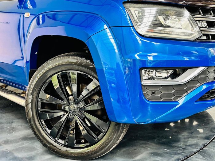 2017 Volkswagen Amarok TDI550 Ultimate 2H MY17 4X4 Constant Ravenna Blue