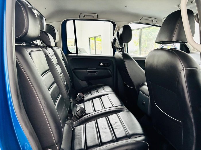2017 Volkswagen Amarok TDI550 Ultimate 2H MY17 4X4 Constant Ravenna Blue
