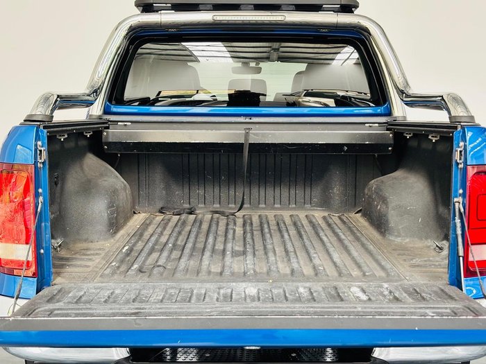 2017 Volkswagen Amarok TDI550 Ultimate 2H MY17 4X4 Constant Ravenna Blue