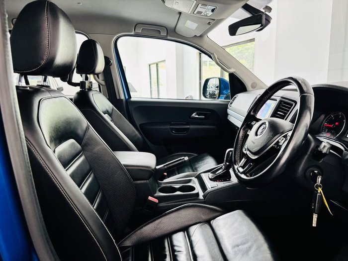 2017 Volkswagen Amarok TDI550 Ultimate 2H MY17 4X4 Constant Ravenna Blue