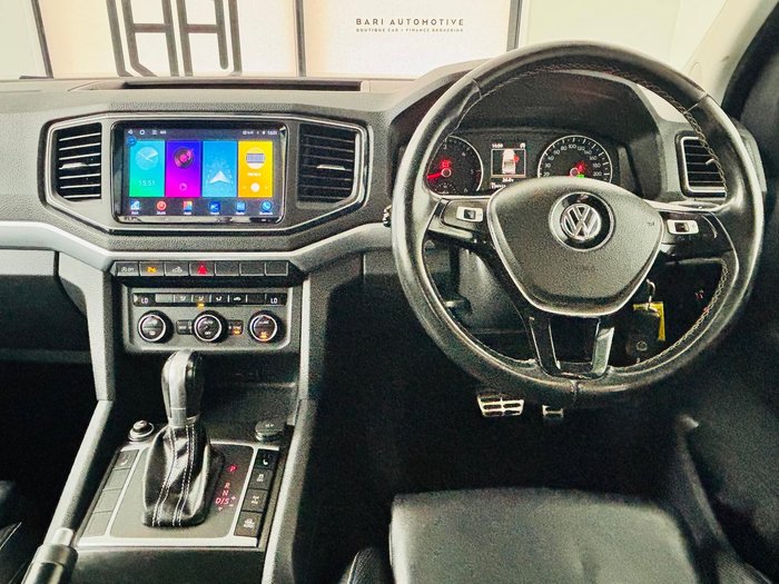 2017 Volkswagen Amarok TDI550 Ultimate 2H MY17 4X4 Constant Ravenna Blue