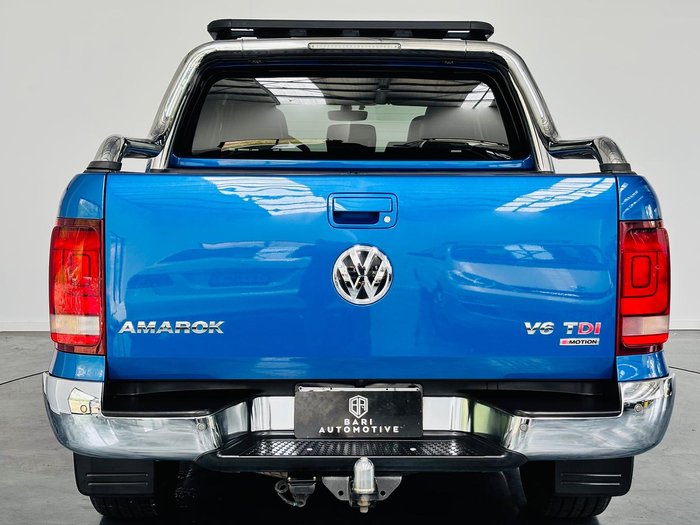 2017 Volkswagen Amarok TDI550 Ultimate 2H MY17 4X4 Constant Ravenna Blue
