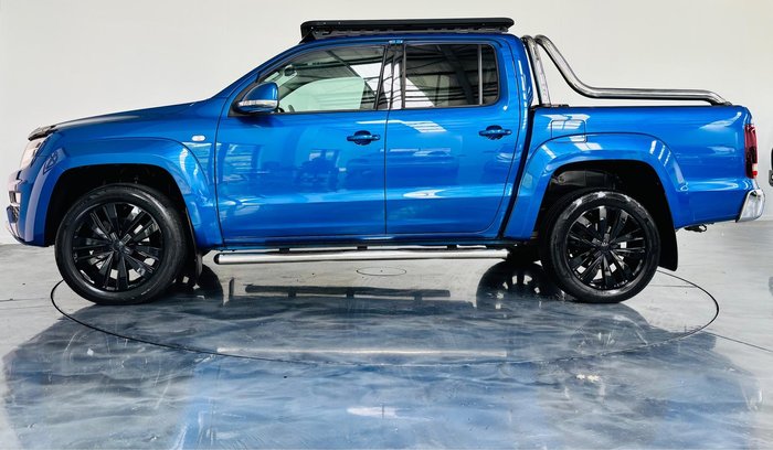 2017 Volkswagen Amarok TDI550 Ultimate 2H MY17 4X4 Constant Ravenna Blue