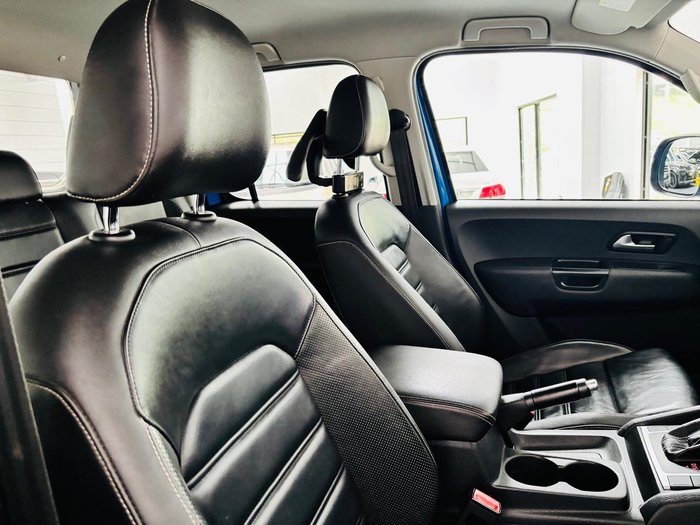 2017 Volkswagen Amarok TDI550 Ultimate 2H MY17 4X4 Constant Ravenna Blue