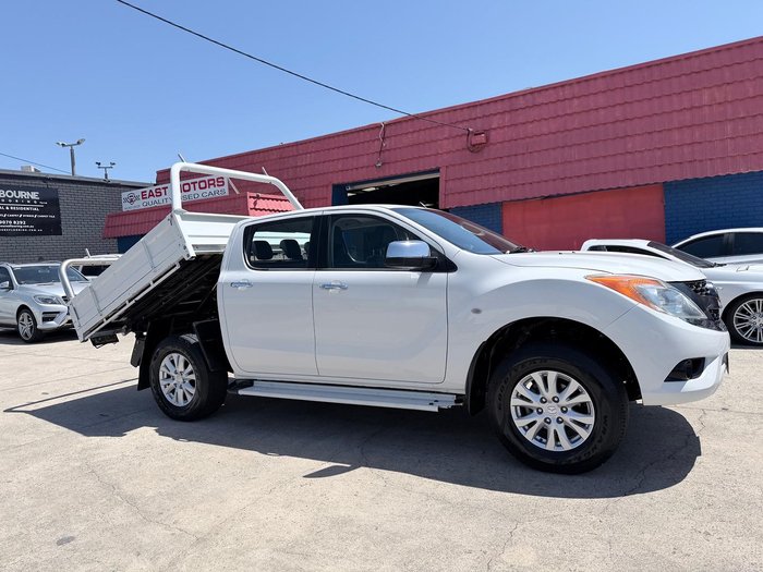 2012 Mazda BT-50 GT UP 4X4 Dual Range Cool White