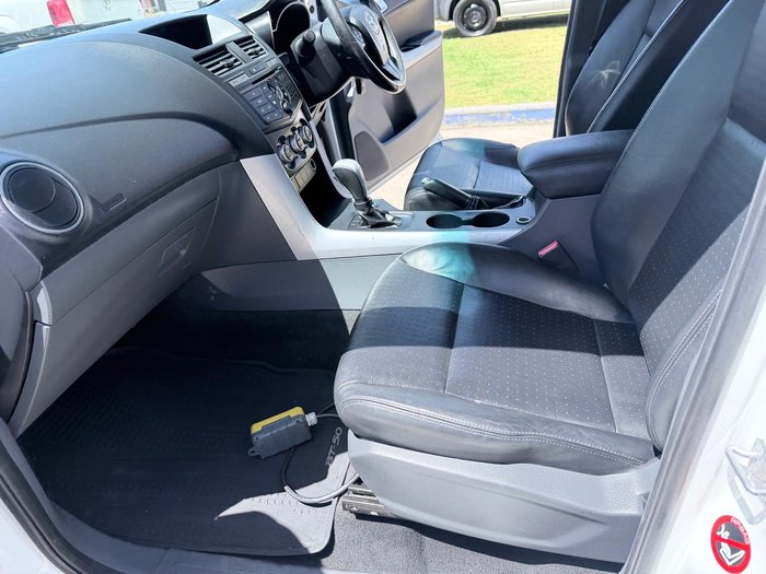 2012 Mazda BT-50 GT UP 4X4 Dual Range Cool White