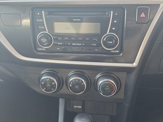 2014 TOYOTA COROLLA ZRE182R ASCENT 1.8L 4Cyl MULTI POINT F/INJ CVT AUTO 7 SP SEQUENTIAL 5D HATCHBACK White