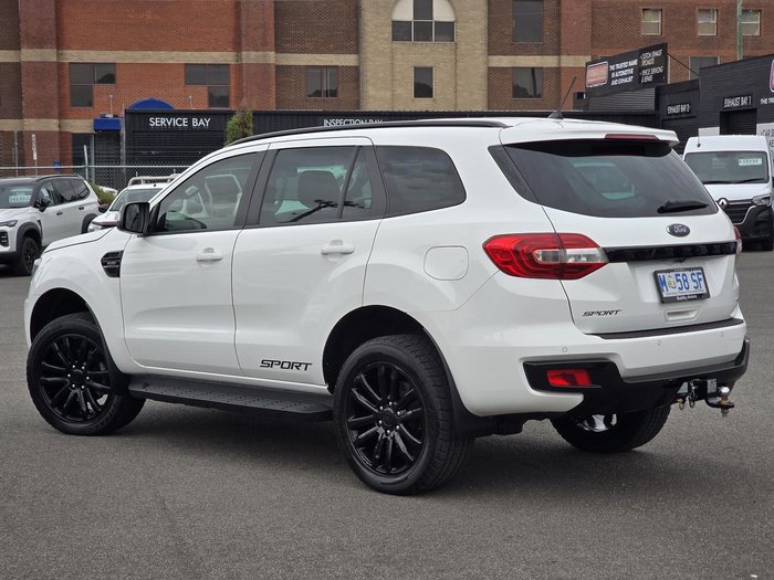 2020 Ford Everest Sport UA II MY20.25 4X4 Dual Range Arctic White
