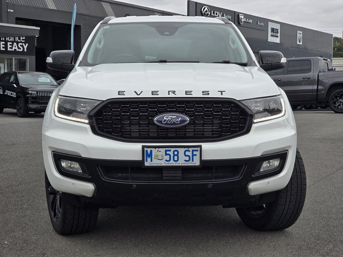 2020 Ford Everest Sport UA II MY20.25 4X4 Dual Range Arctic White