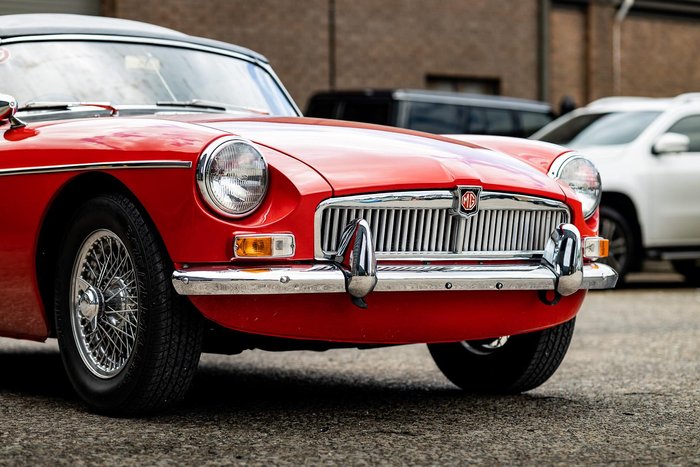 1967 MG B Mk 1 Red