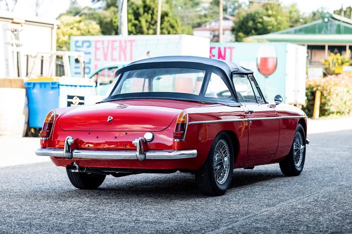 1967 MG B Mk 1 Red