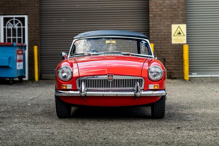1967 MG B Mk 1 Red