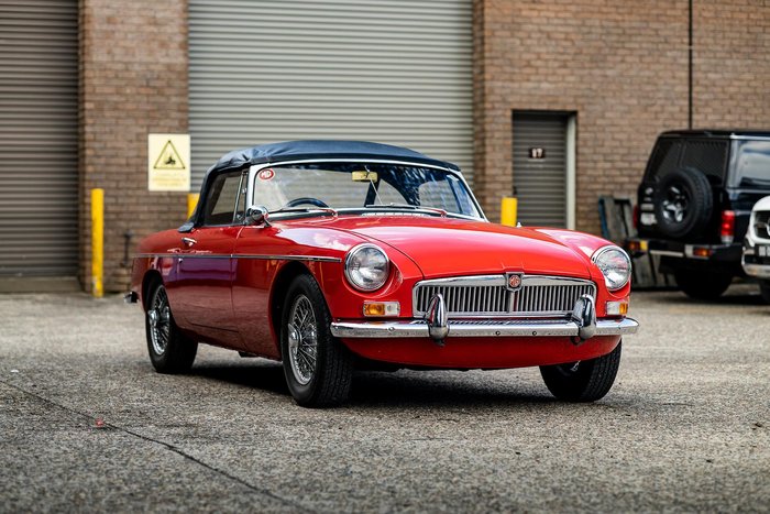1967 MG B Mk 1 Red