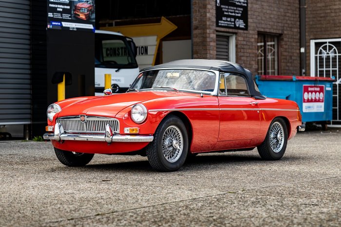 1967 MG B Mk 1 Red