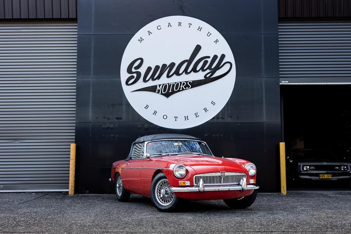 1967 MG B Mk 1 Red