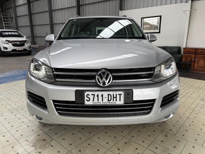 2012 Volkswagen Touareg 150TDI 7P MY12.5 Four Wheel Drive Cool Siver