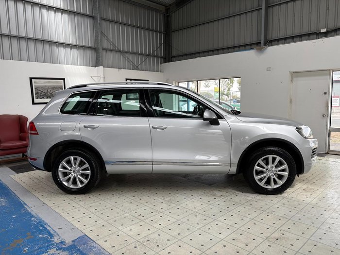 2012 Volkswagen Touareg 150TDI 7P MY12.5 Four Wheel Drive Cool Siver
