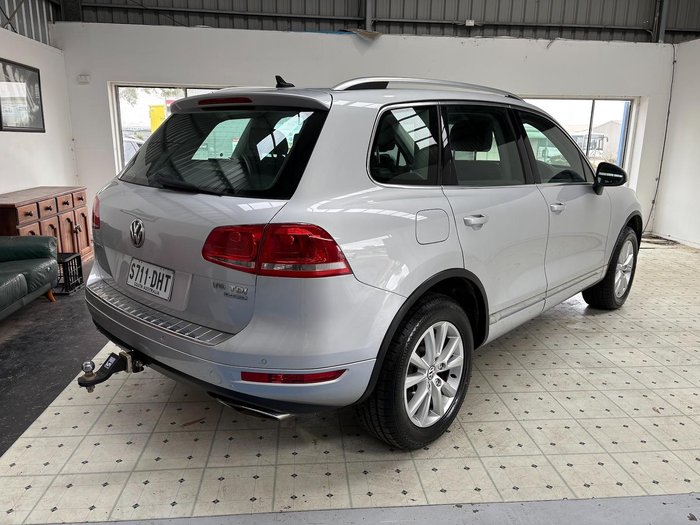 2012 Volkswagen Touareg 150TDI 7P MY12.5 Four Wheel Drive Cool Siver